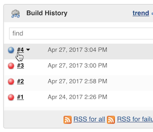 Previous Pipeline Run