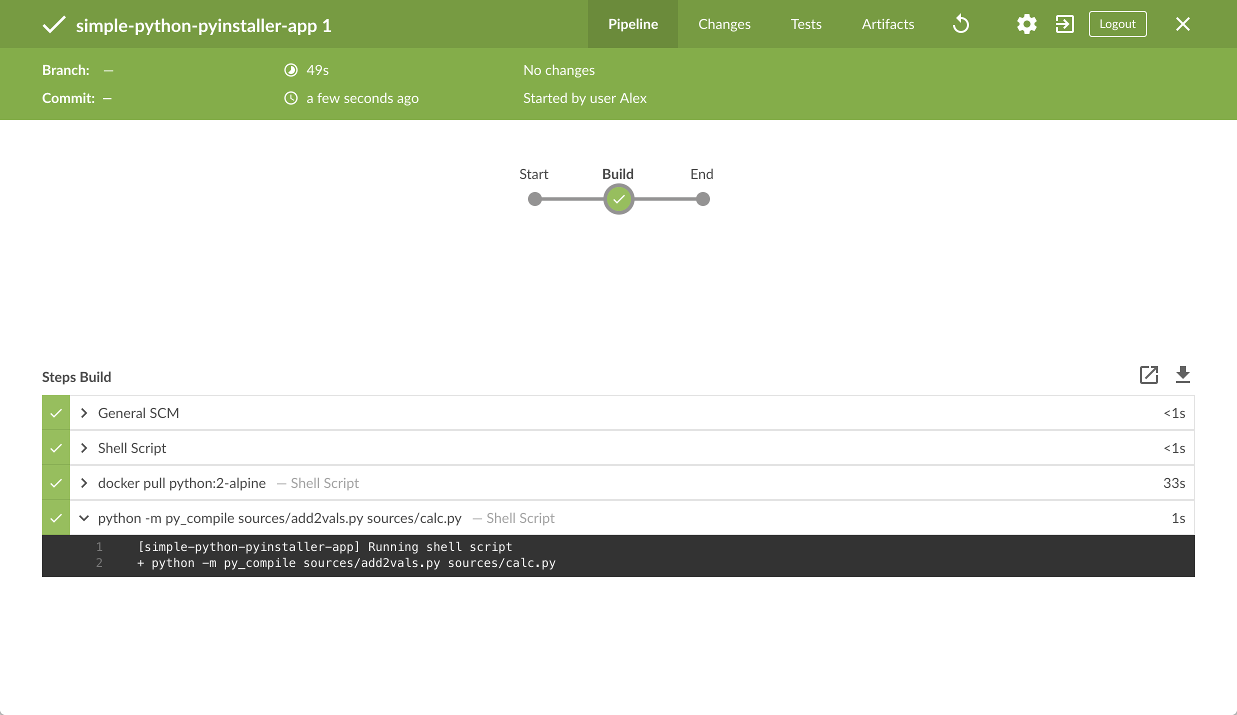 Initial Pipeline runs successfully